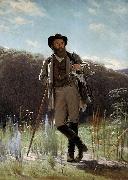 Ivan Nikolaevich Kramskoi Portrait of the painter Ivan Shishkin oil painting